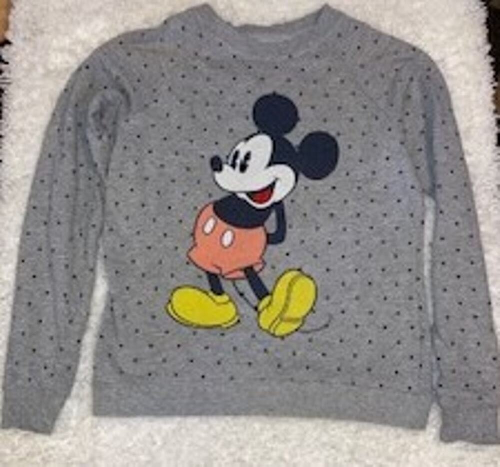 Disney Mickey mouse sweatshirt EUC sz S